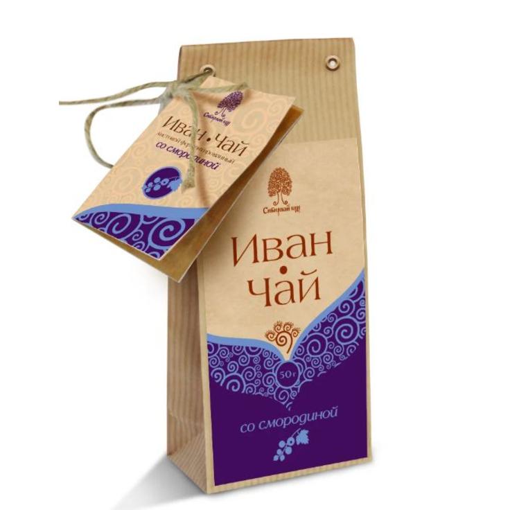 Иван-чай со смородиной "Сибирский кедр" 50 г
