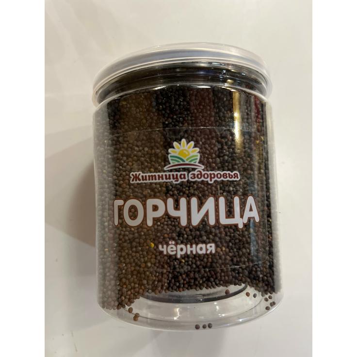 Горчица черная семена в банке "Житница здоровья", 300 г