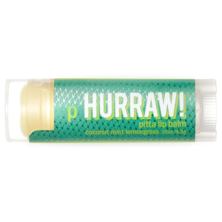 Органический бальзам для губ Hurraw! Питта кокос-мята-лемонграсс 4.3 г