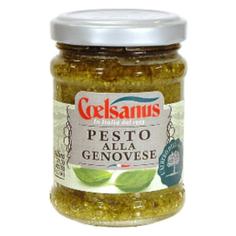 Песто по-генуэзски с базиликом и оливковым маслом безглютеновое COELSANUS, 125 г