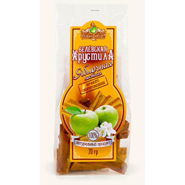 Хрустила Яблочная постная ручного изготовления "Белёвские сладости" 70 г
