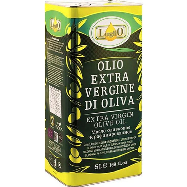 Оливковое масло Extra Virgin LUGLIO, 5 л