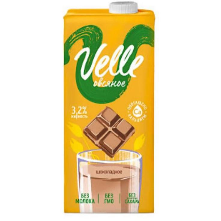 Напиток Velle "Овсяный шоколадный" 1 л