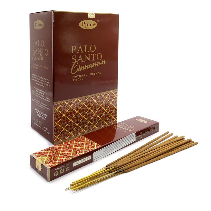 Благовония Ppure Palo Santo Cinnamon - Дерево Пало Санто и Корица, 20 палочек