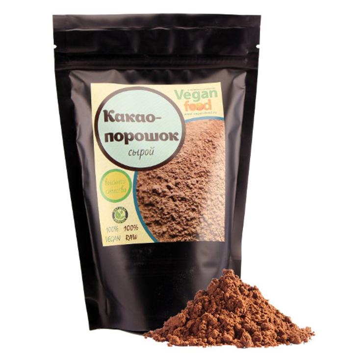 Какао-порошок сырой натуральный VEGAN FOOD, 100 г