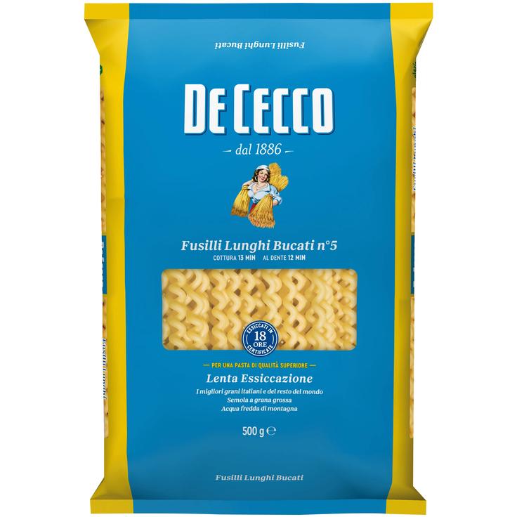 De Cecco фузилли лунги букати N5 500 г