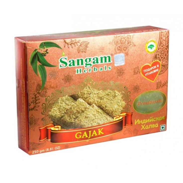 Халва индийская Гаджак Премиум Sangam Herbals 250 г