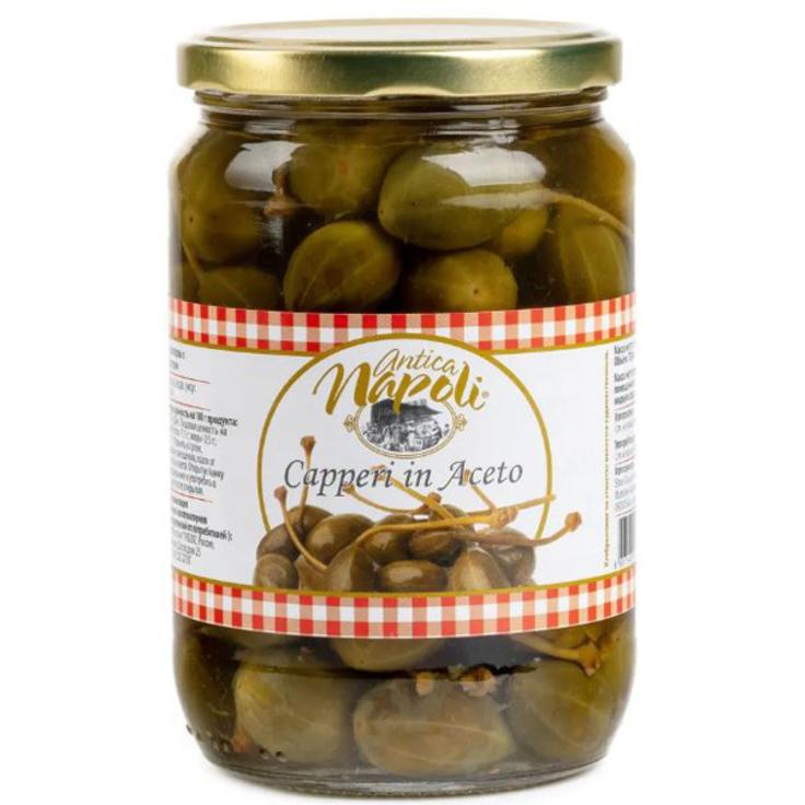 Каперсы плоды с хвостиком ANTICA NAPOLI 690 г