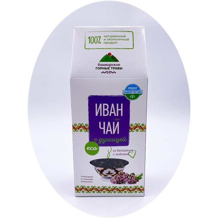 Иван-чай ферментированный с душицей - Башкирские горные травы, 100 г
