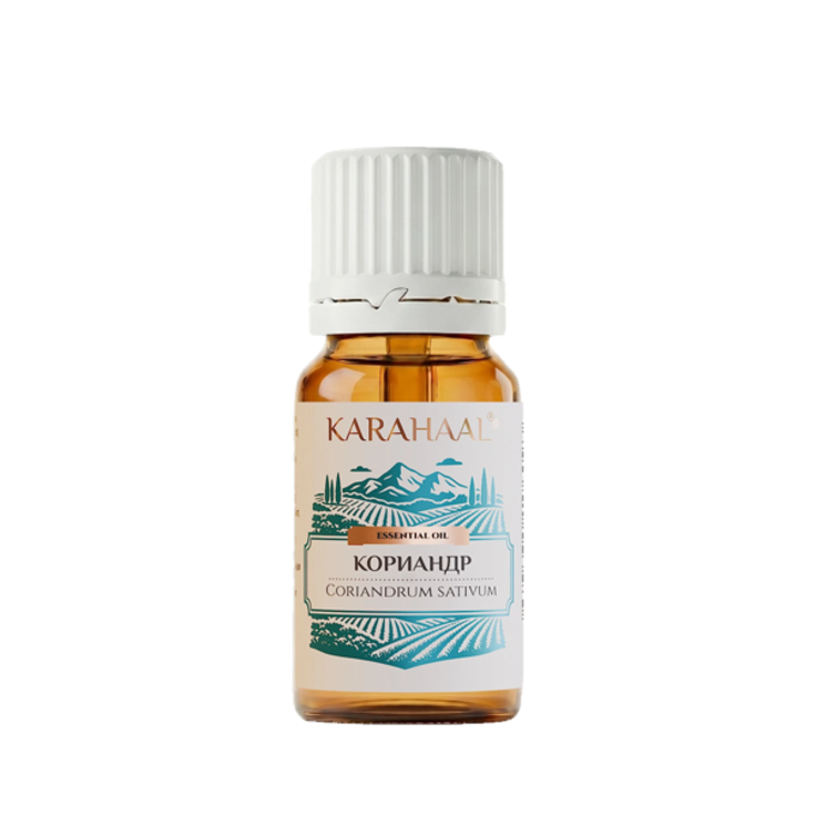 Кориандр, 100% эфирное масло KARAHAAL, 10 мл