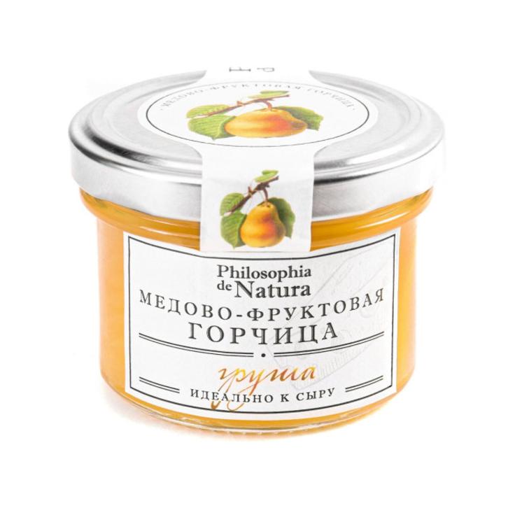 Соус горчичный медово-фруктовый Груша - Philosophia de Natura, 100 г