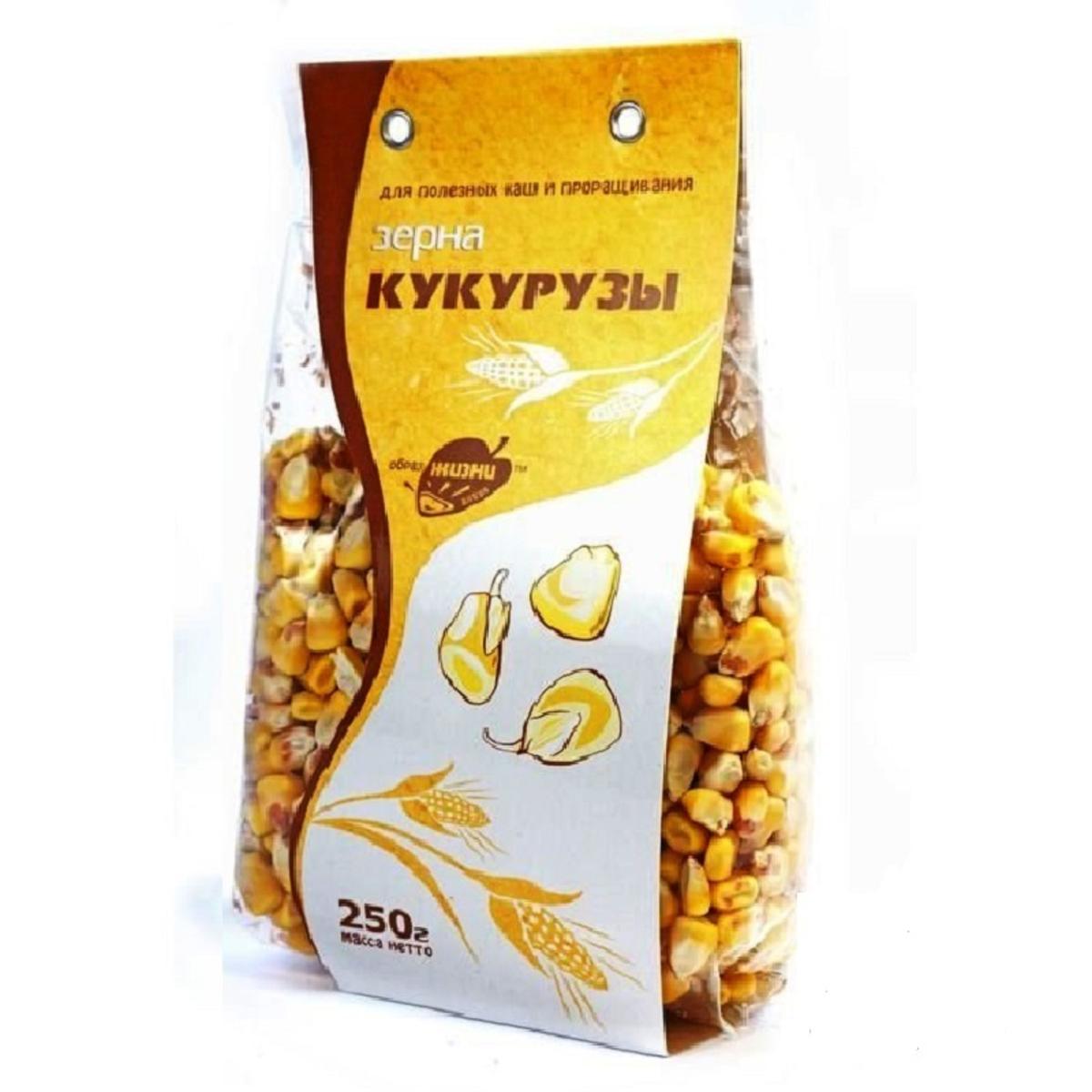 Каша из цельного зерна кукурузы