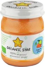 Детское пюре органическое "Морковь-Яблоко" с 5 месяцев Organic Star 100 г
