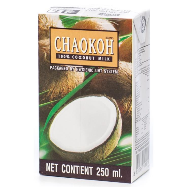 Chaokoh 100% кокосовое молоко, 250 мл