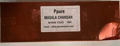 Благовония Ppure "Masala Chandan" Красный и белый сандал, мед 200 г