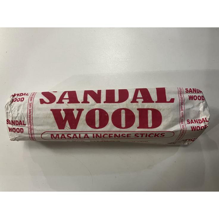 Благовония храмовые вриндаванские Sandalwood - пушистые в цветочной пыльце 250 г