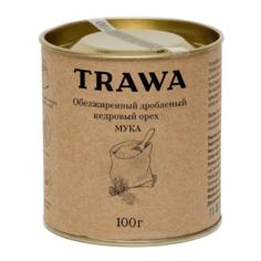 Мука из кедрового ореха (обезжиренный дробленый кедровый орех) TRAWA 100 г