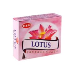 Благовония HEM безосновные Lotus - Лотос, 10 конусов