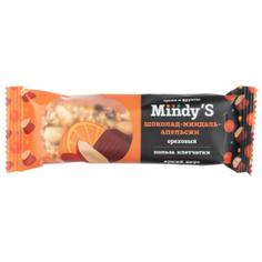 Батончик натуральный ореховый "Миндаль - апельсин - шоколад" Mindy's 35 г