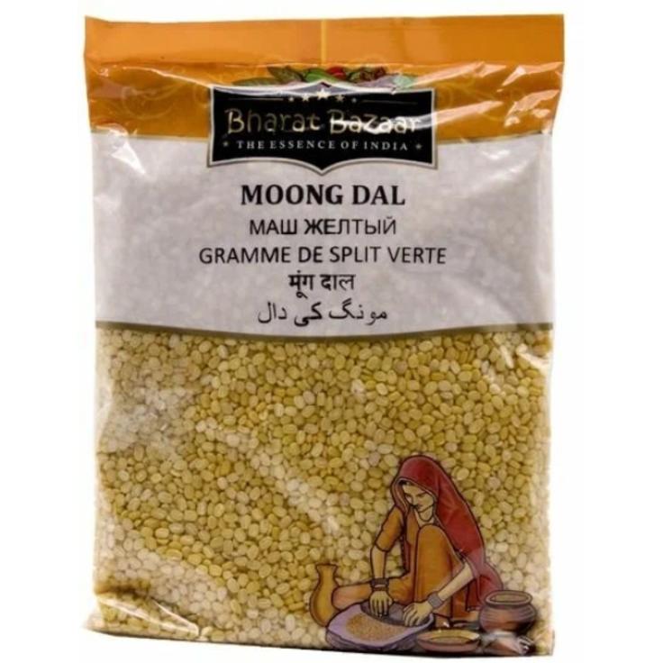 Маш желтый MOONG DAL Bharat Bazaar, 500 г