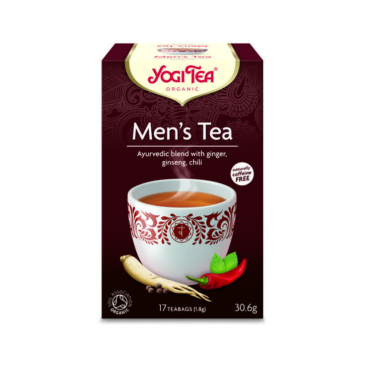 Чай органический Yogi Tea Men's Tea - Чай для мужчин БИО 17 пакетиков 30.6 г