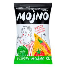 Натуральные хрустящие чипсы из батата с томатами и паприкой MOJNO 75 г