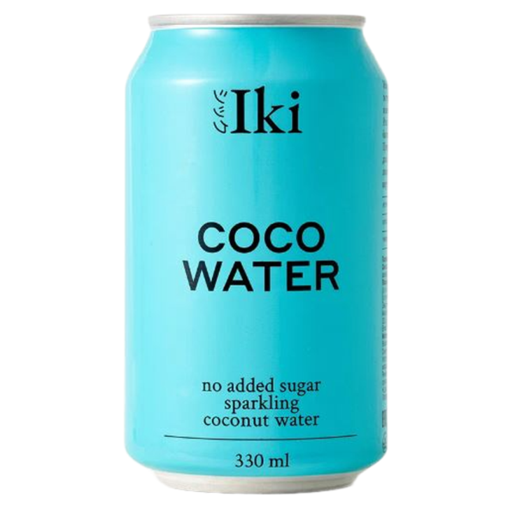 IKI 100% натуральная газированная кокосовая вода, 330 мл