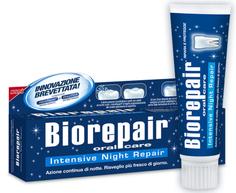 Biorepair Intensive Night Repair зубная паста для интенсивного ночного восстановления эмали, 75 мл