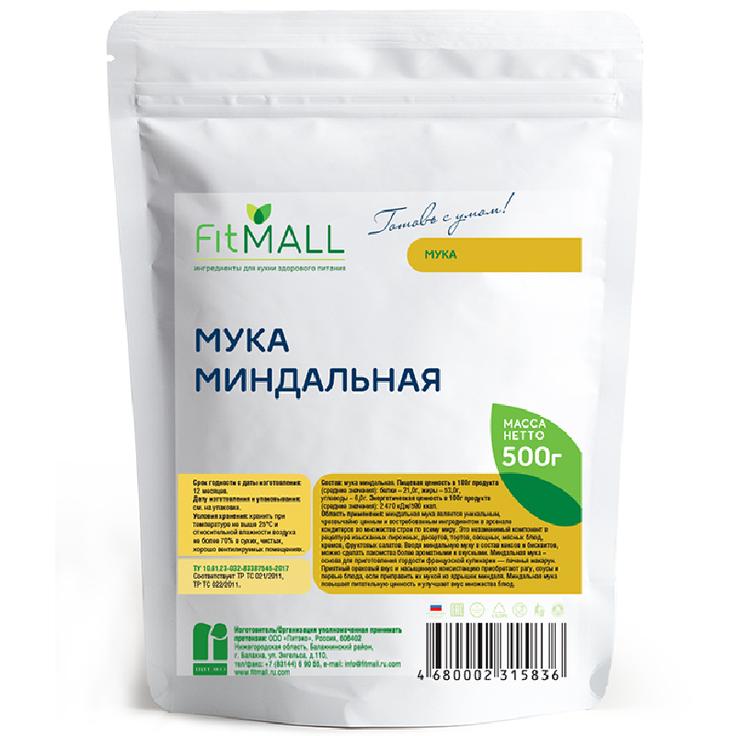 Мука миндальная Fit Parad, 500 г