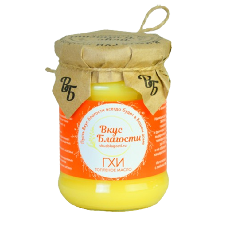 ГХИ масло топленое "НАТУРАЛЬНОЕ ГХИ", ВКУС БЛАГОСТИ 200 г