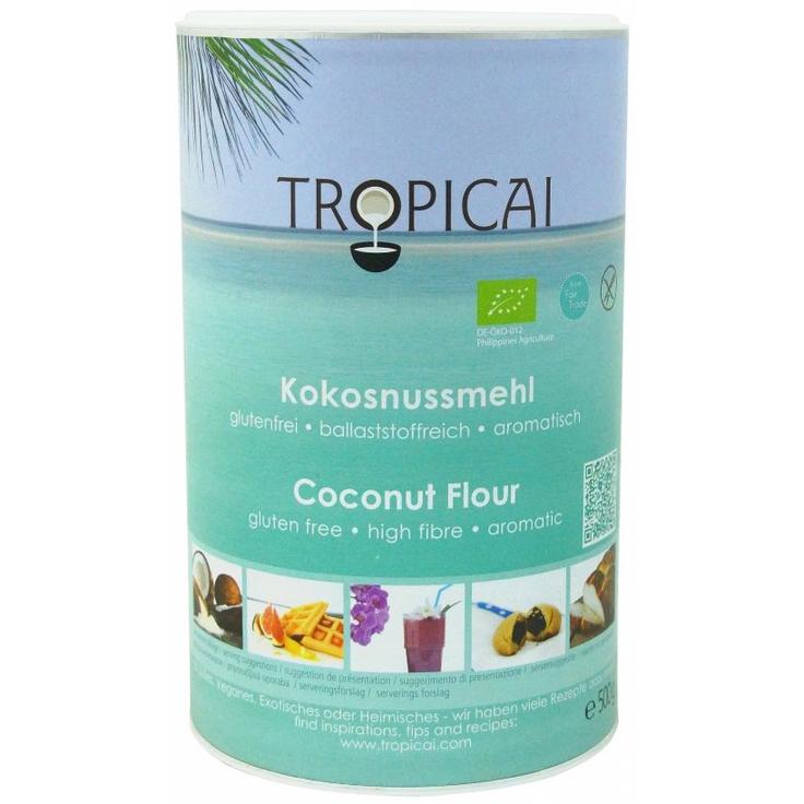 Мука кокосовая органическая TROPICAL, 500 г