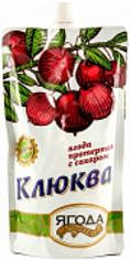 Клюква протёртая с сахаром "Сибирская ягода", 280 г