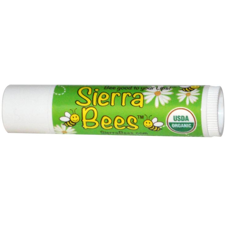 Органический бальзам для губ Sierra Bees мятный 4.25 г