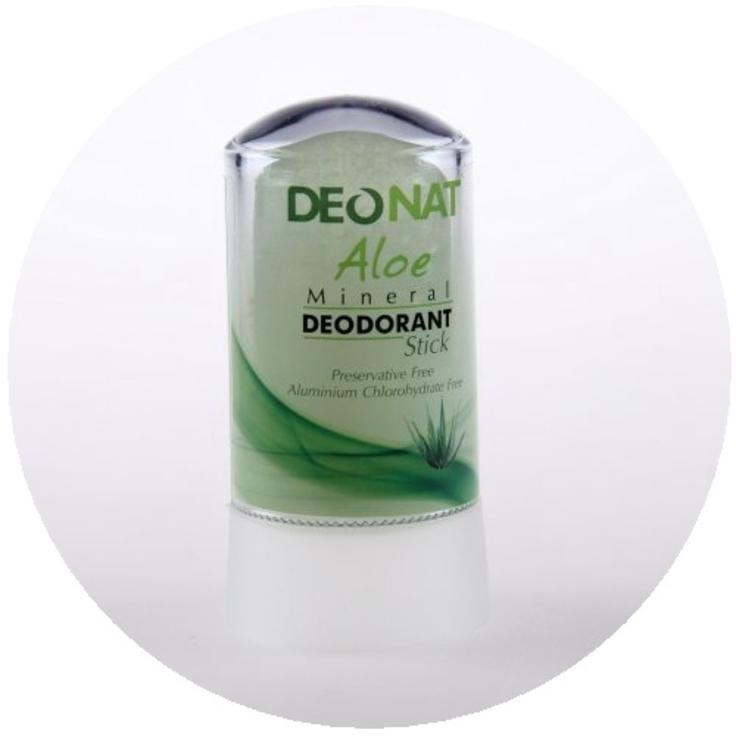 Кристалл-дезодорант с соком алоэ стик DEONAT, 60 г