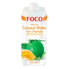 FOCO кокосовая вода с манго, 500 мл