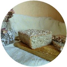 Хлеб бездрожжевой ржано-пшенично-овсяно-льняной с семечками "Мультизлак" 500 г