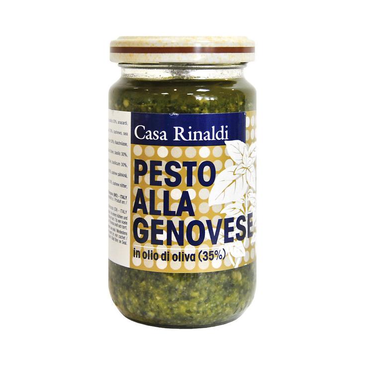Крем-паста песто по-генуэзски в оливковом масле Casa Rinaldi 180 г