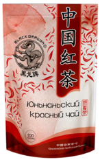 Чай красный юннаньский премиум "Черный дракон" 100 г