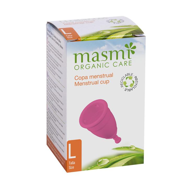 Гигиеническая менструальная чаша размера L - Masmi Organic Care