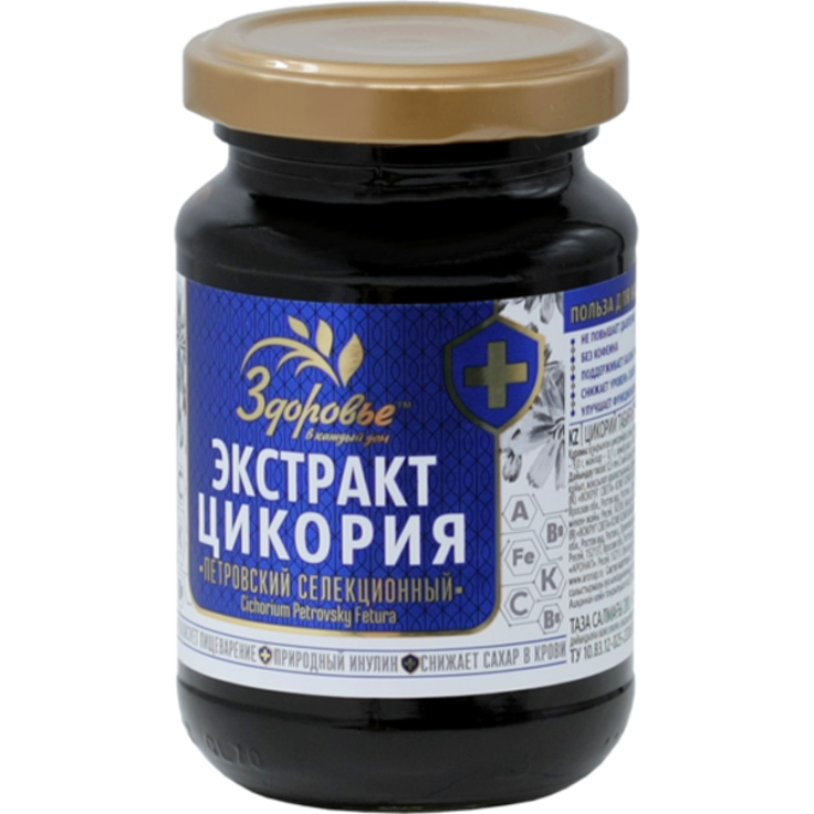 Жидкий экстракт цикория "Селекционный" ЗДОРОВЬЕ 200 г