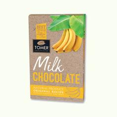 Молочный шоколад с бананом ТОМЕР, 90 г