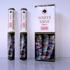 Благовония Ppure White Sage - Белый шалфей, 20 палочек