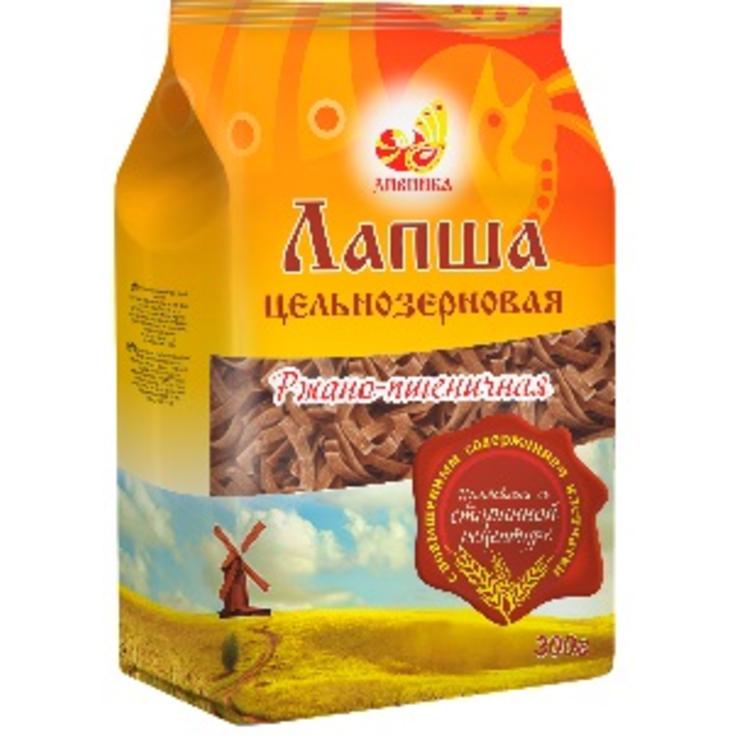 Лапша ржано-пшеничная цельнозерновая ДИВИНКА, 300 г