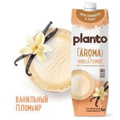 Напиток соевый со вкусом ванильного пломбира обогащенный кальцием и витаминами PLANTO 1000 мл