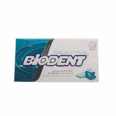 Жевательная резинка без сахара со вкусом эвкалипта Biodent, 7 пластинок
