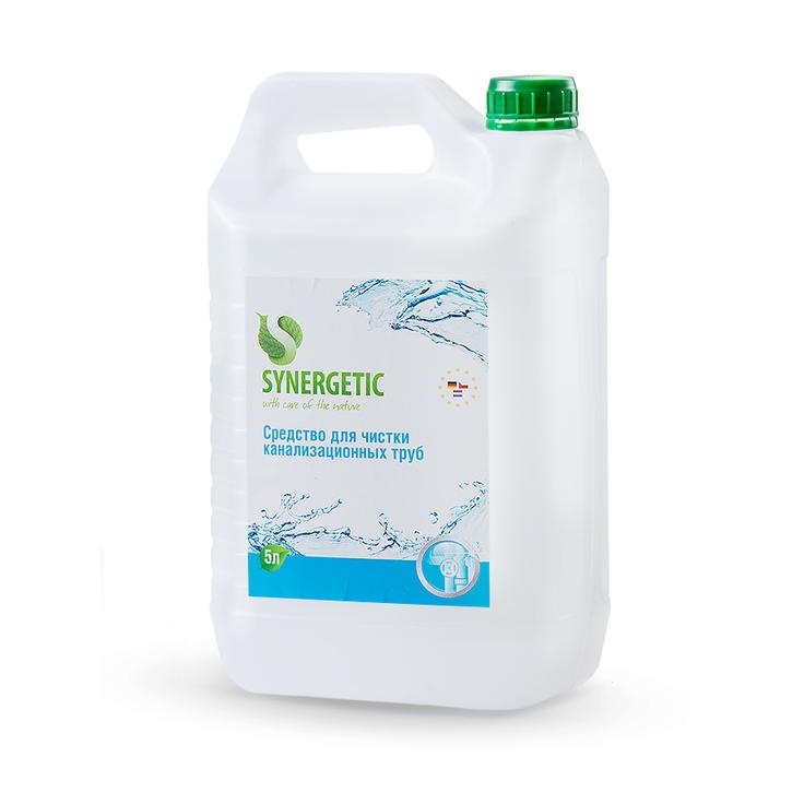 SYNERGETIC Биоразлагаемое чистящее щелочное средство для устранения засоров 5 л