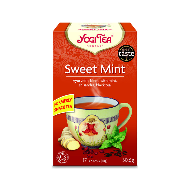 Чай органический Yogi Tea Sweet Mint - Сладкая мята БИО 17 пакетиков 30.6 г