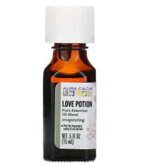 Композиция натуральных эфирных масел Love Potion - любовный эликсир, Aura Cacia 15 мл