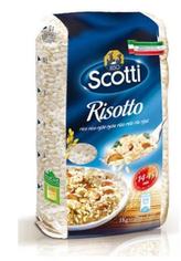 Рис для ризотто шлифованный среднезерный RISO SCOTTI, 500 г