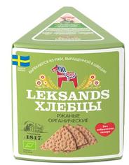 Хлебцы хрустящие ржаные органические Leksands 180 г